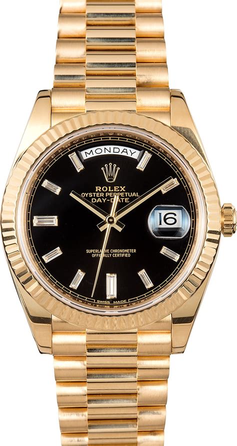 rolex presidential day date 40mm|rolex day date 40mm price.